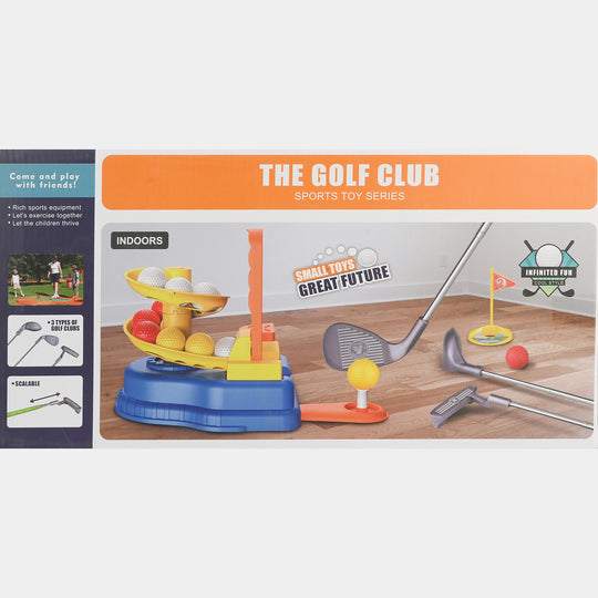The Golf Club Sports Toy Automatic Pitching & Tee Set