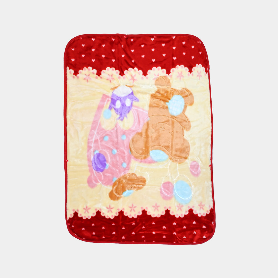 Baby Mora Mink Zipper Plush Blanket