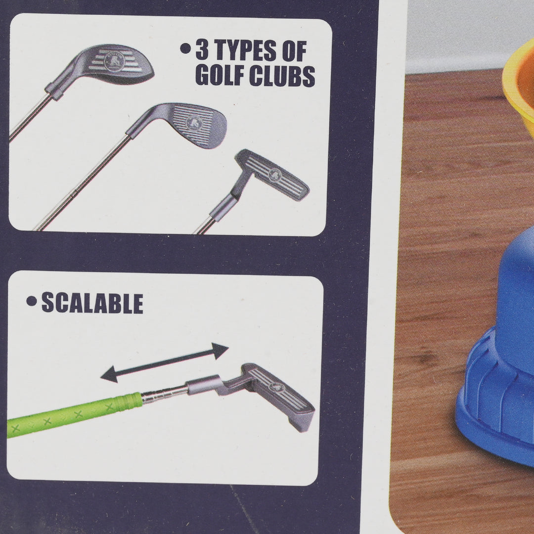 The Golf Club Sports Toy Automatic Pitching & Tee Set
