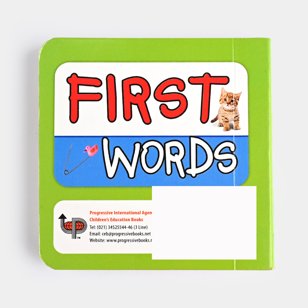 Mini Board Book First Words