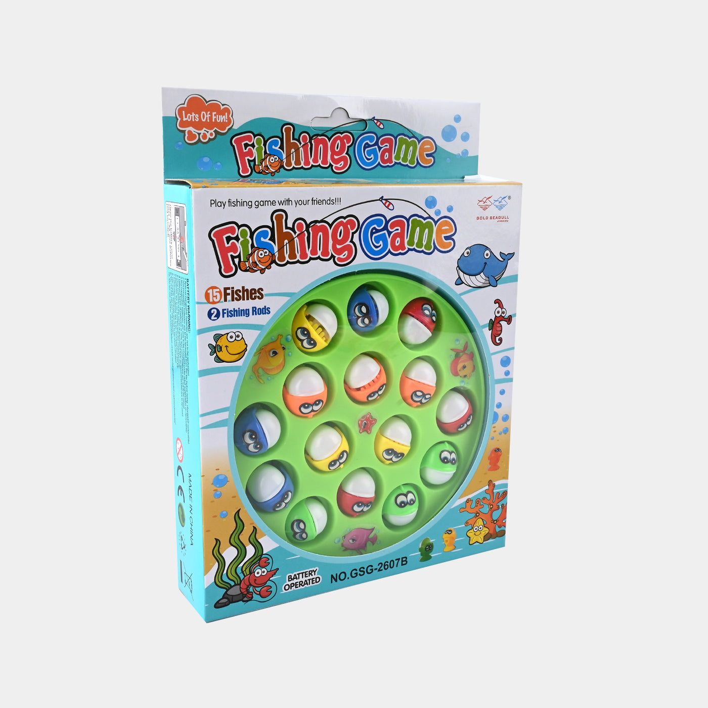 Electric Fishing Game Play Fun For Kids