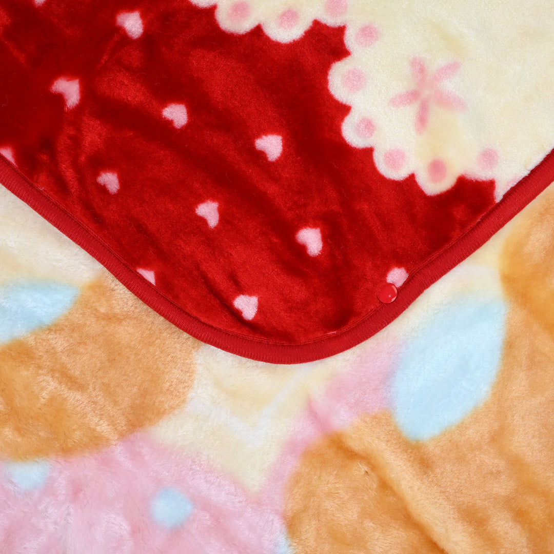 Baby Mora Mink Zipper Plush Blanket