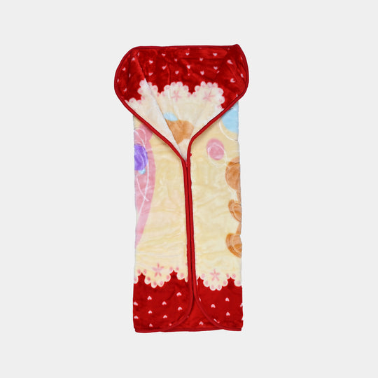 Baby Mora Mink Zipper Plush Blanket