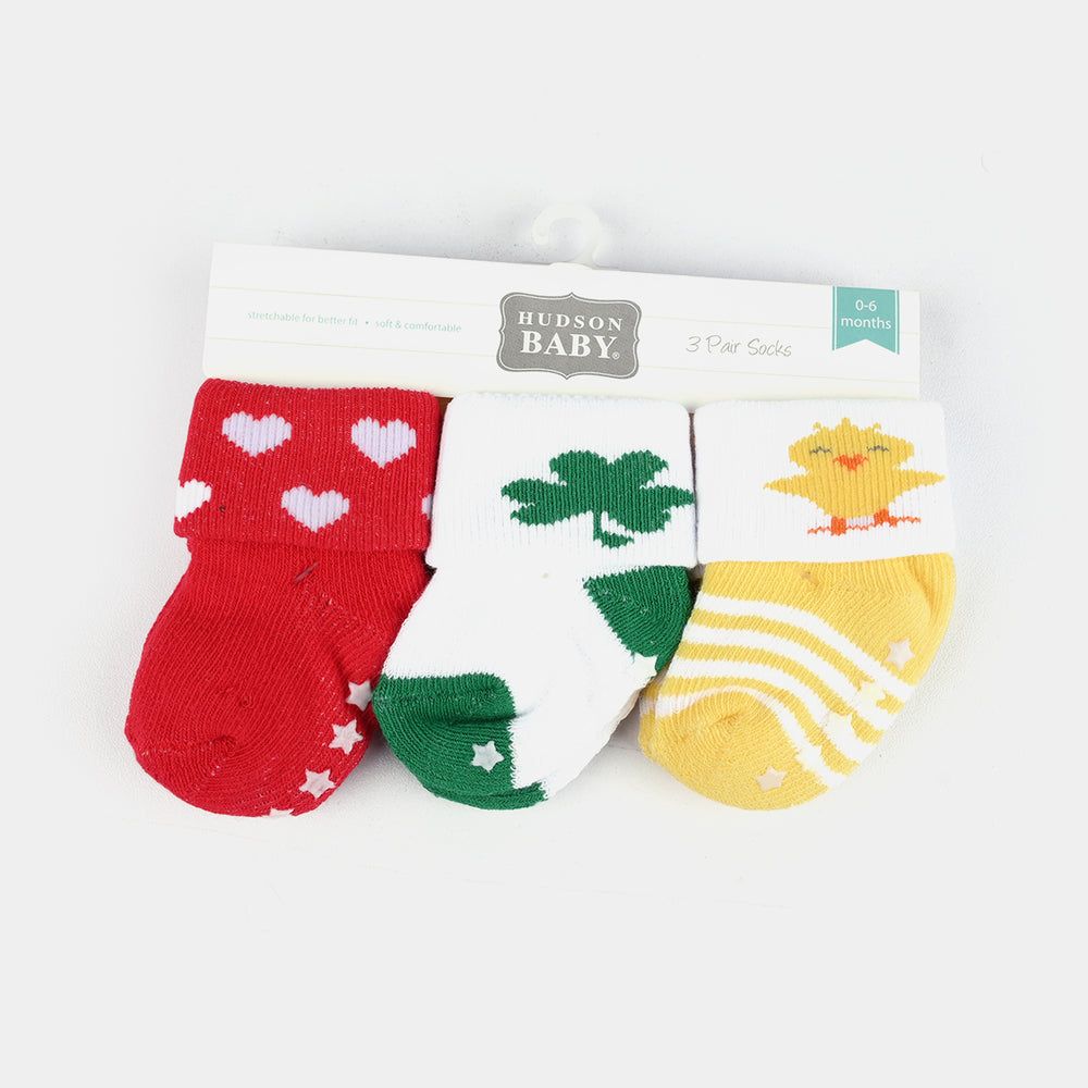Infant Baby Socks 0-6M-3Pk