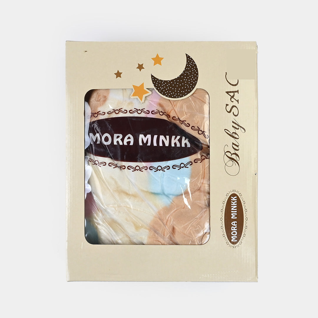 Baby Mora Mink Zipper Plush Blanket