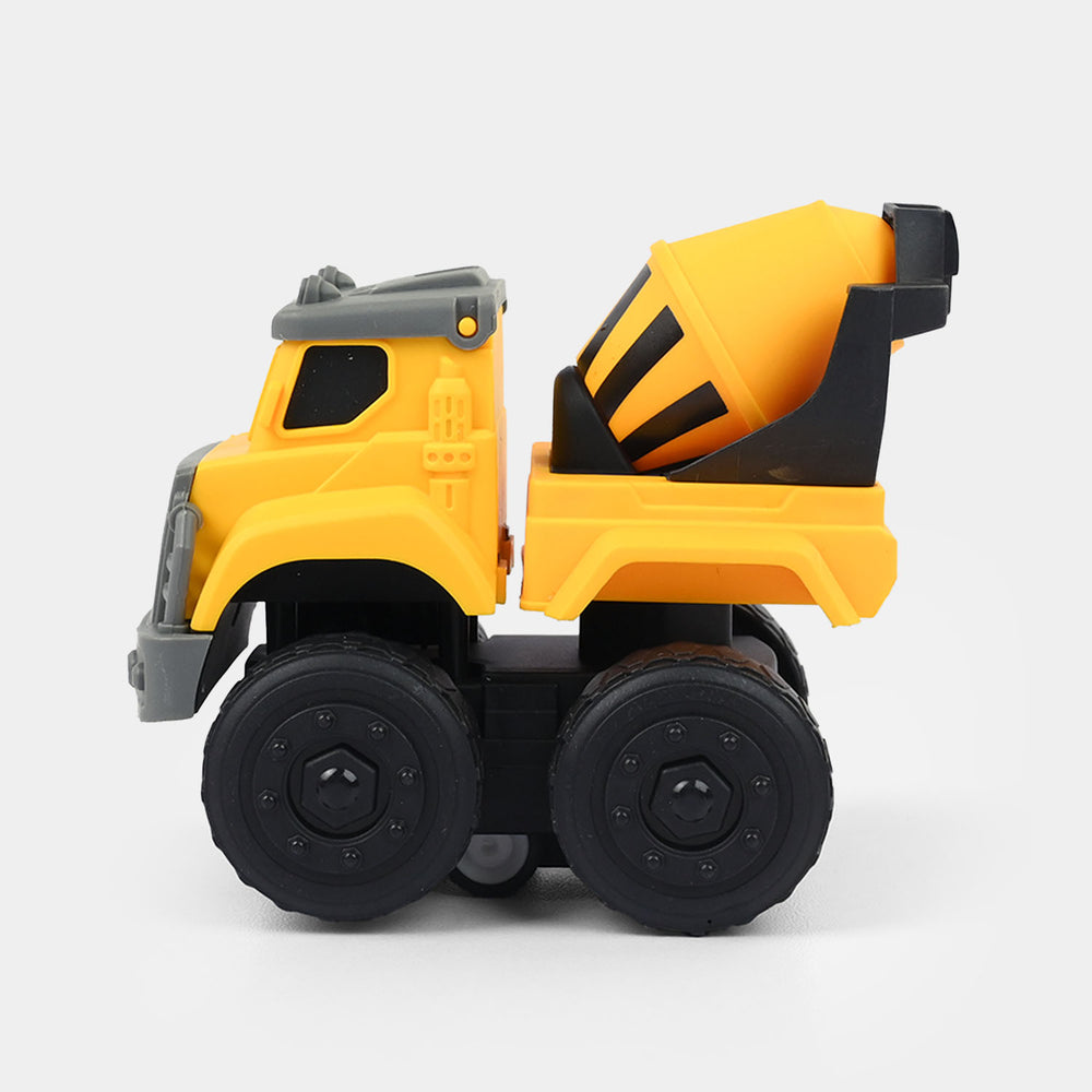 Friction Powered Toy Vehicle