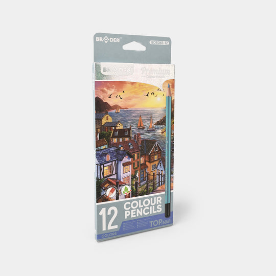Braden Color Pencils 12PCs For Kids