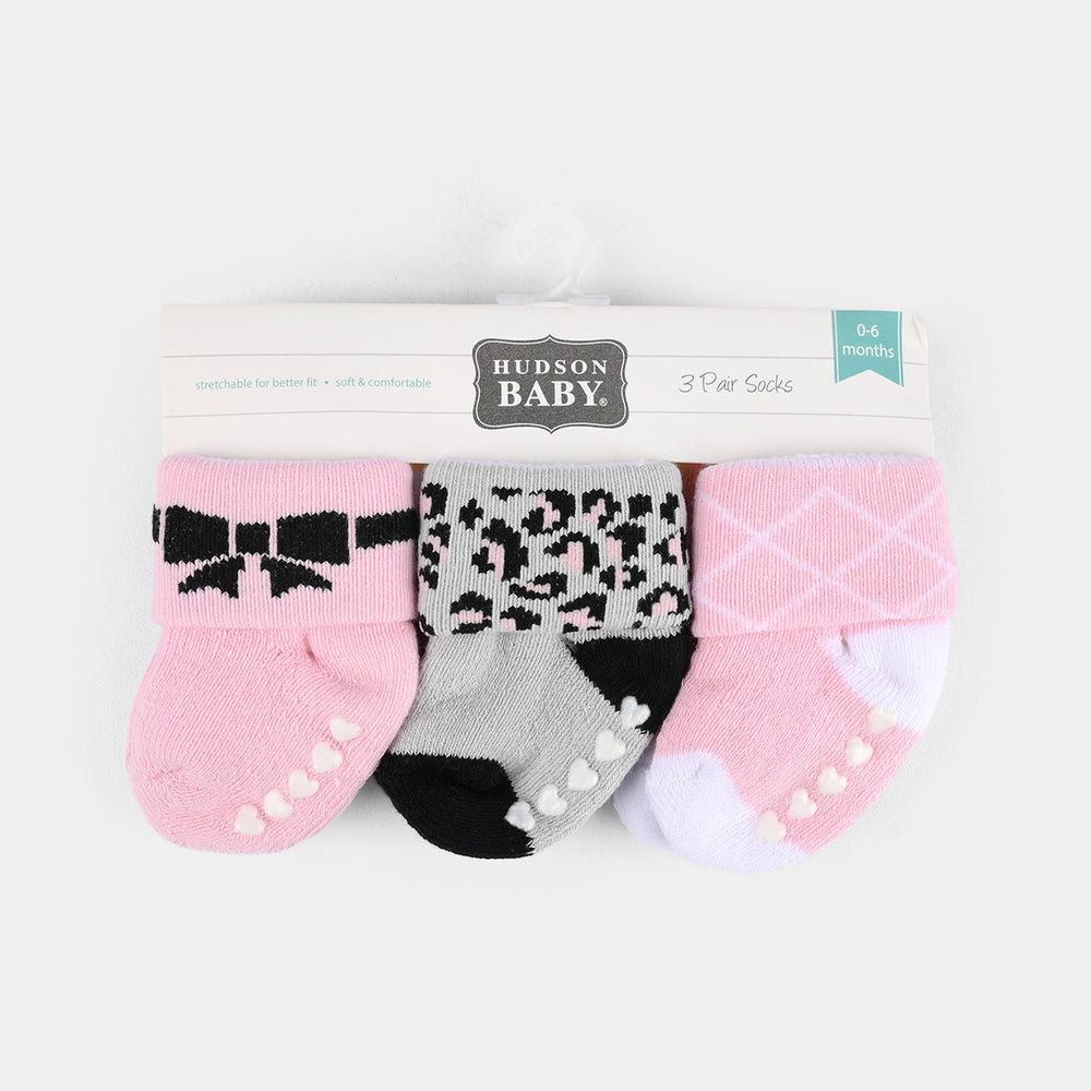 Infant Baby Socks 0-6M-3Pk