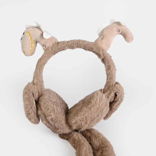 Interactive Moving Ear Plush Winter Earmuffs