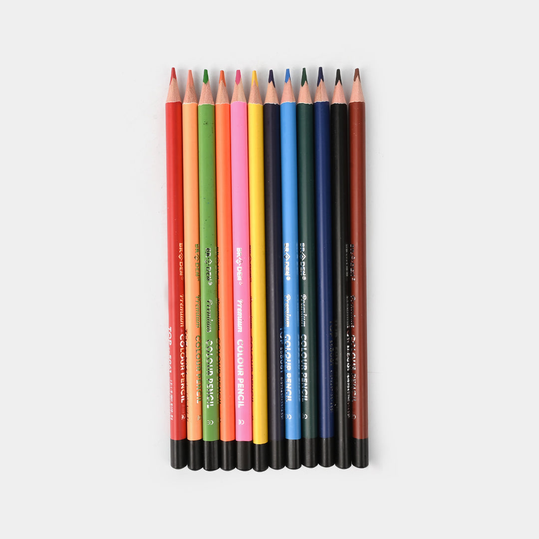 Braden Color Pencils 12PCs For Kids