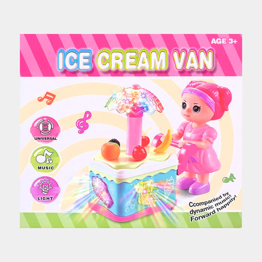 Universal Ice Cream Car Light & Music For Kids