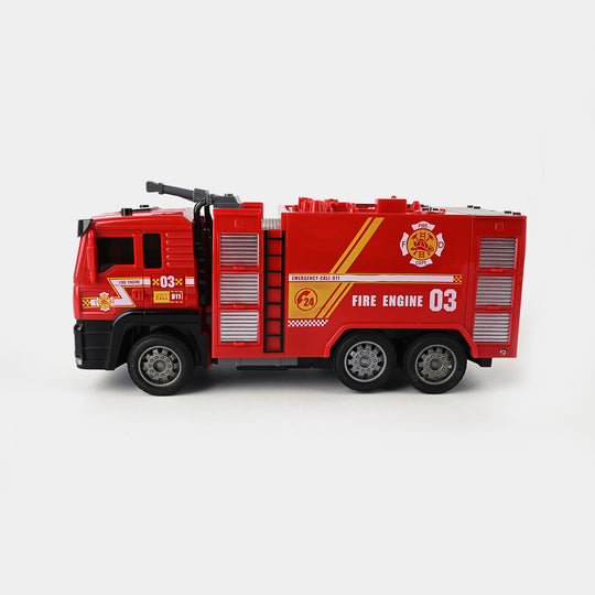 Remote Control Fire Truck 4 Function For Kids