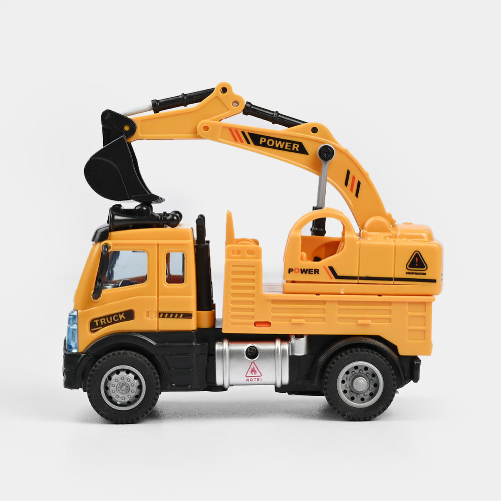 Friction Engineering Vehicles Toy For Kids