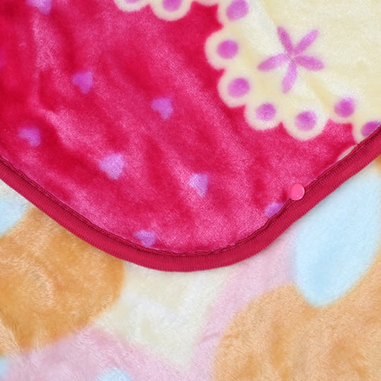 Baby Mora Mink Zipper Plush Blanket