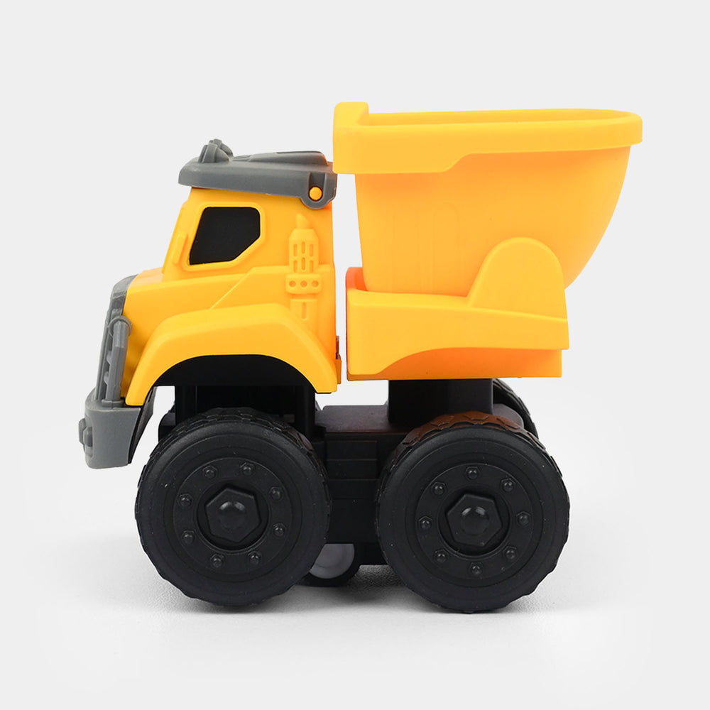 Friction Powered Toy Vehicle