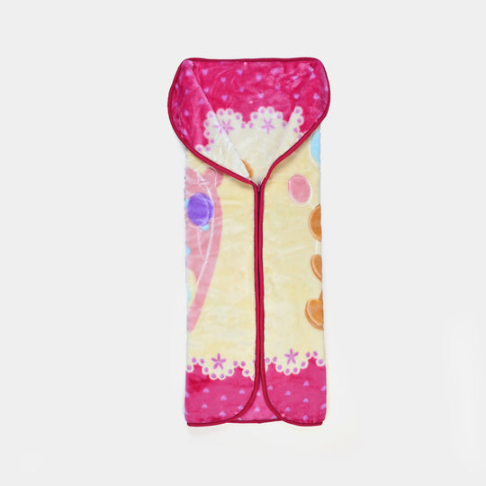 Baby Mora Mink Zipper Plush Blanket