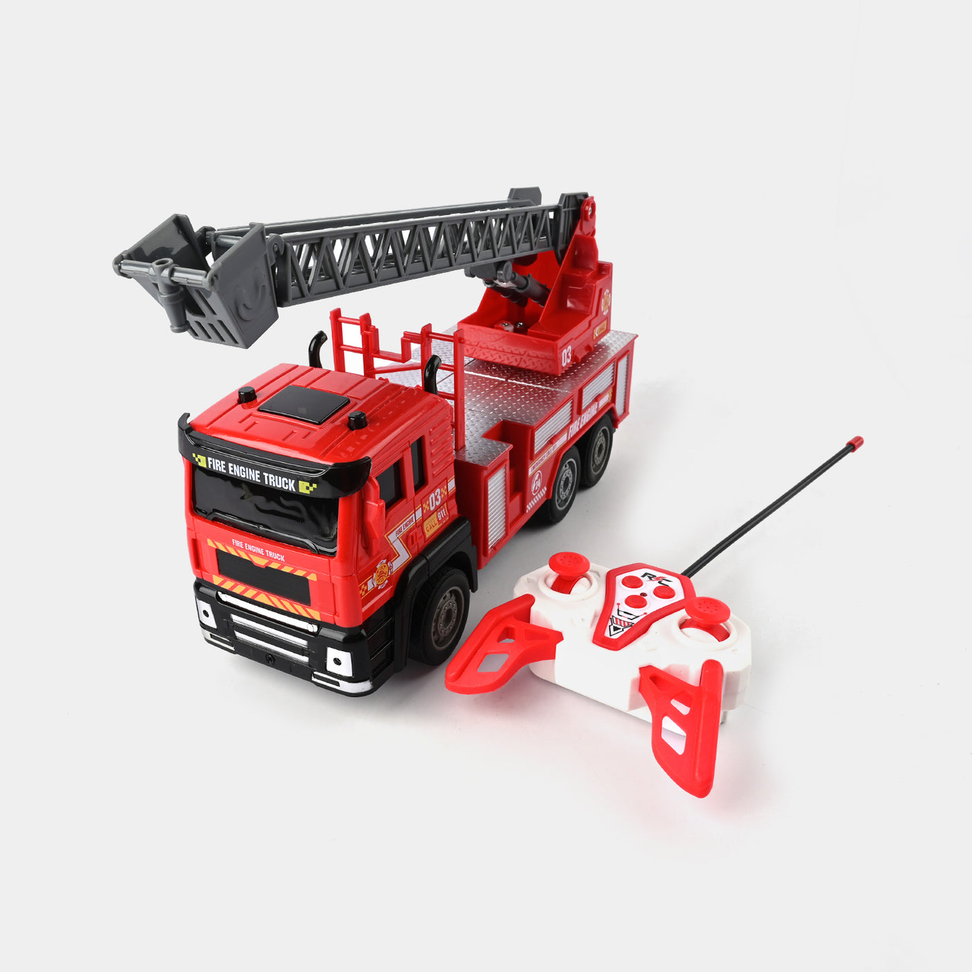 Remote Control Fire Truck 4 Function For Kids