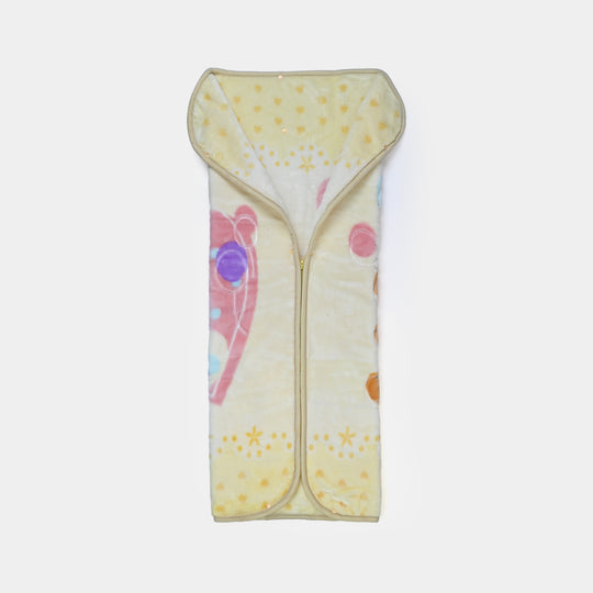 Baby Mora Mink Zipper Plush Blanket