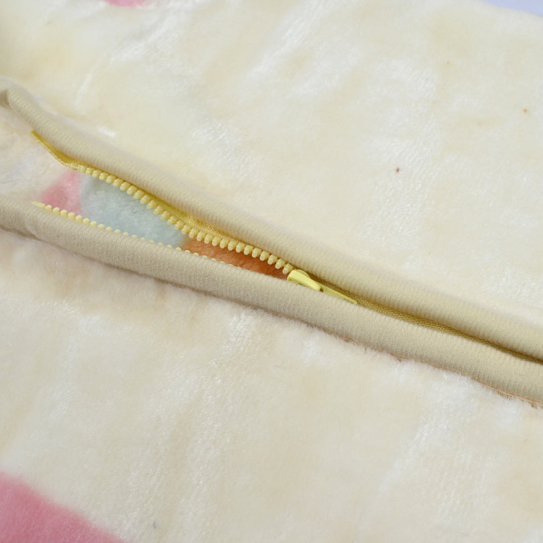 Baby Mora Mink Zipper Plush Blanket