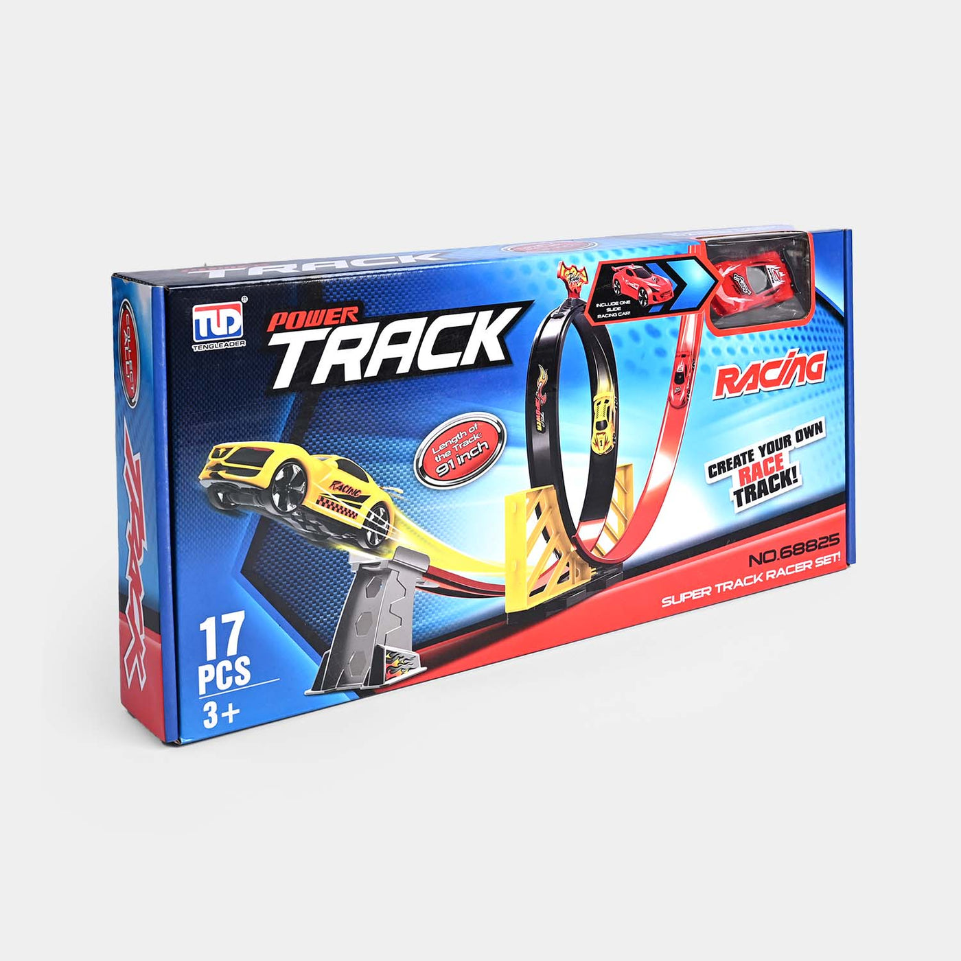 Launch Track Set With Metal Car