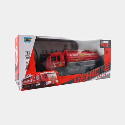 Remote Control Fire Truck 4 Function For Kids