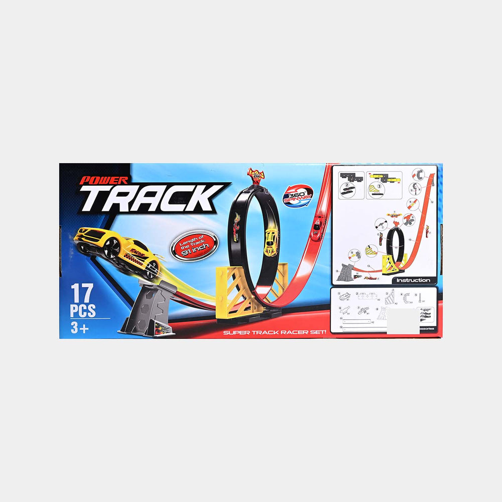 Launch Track Set With Metal Car