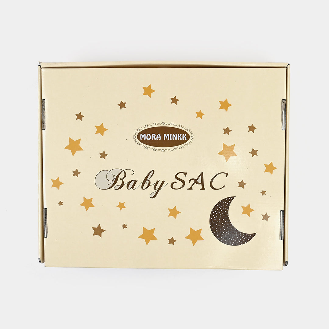 Baby Mora Mink Zipper Plush Blanket