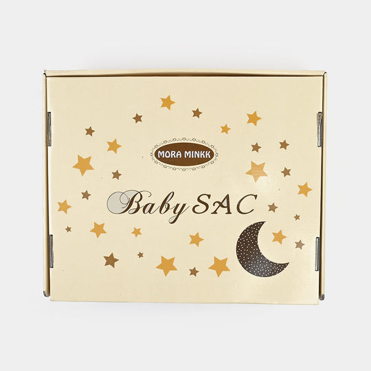 Baby Mora Mink Zipper Plush Blanket