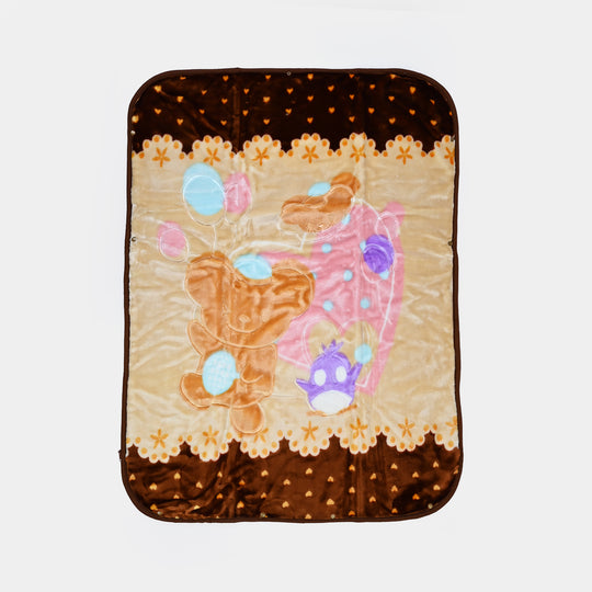 Baby Mora Mink Zipper Plush Blanket