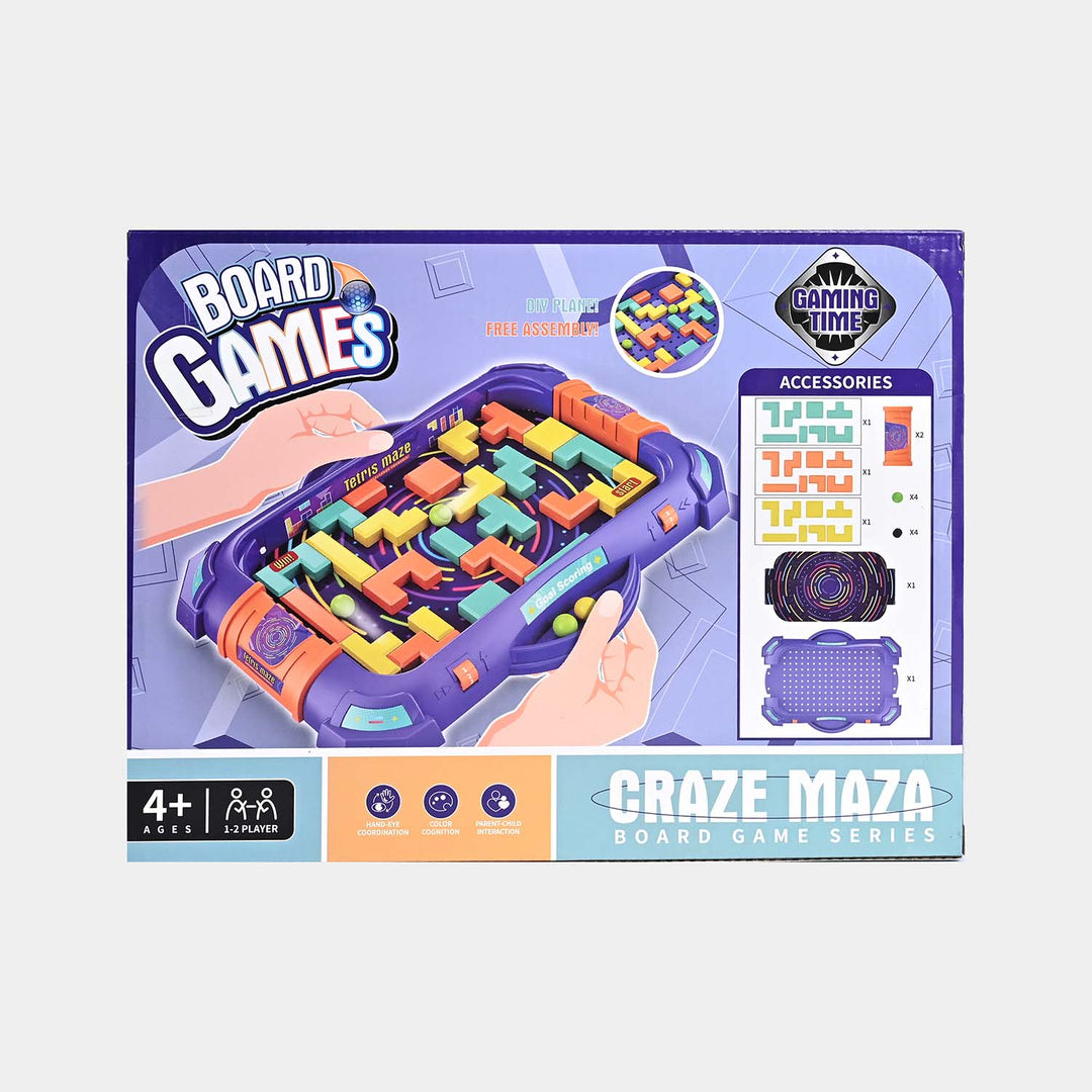 Craze Maze Board Game For Kids