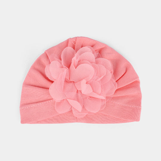 Baby Cap/Hat Flower & Bow Pack Of 2