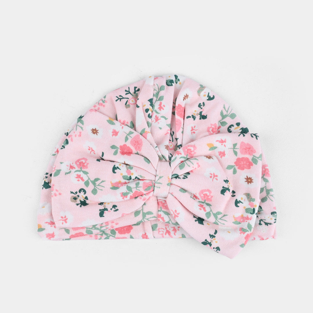 Baby Cap/Hat Flower & Bow Pack Of 2