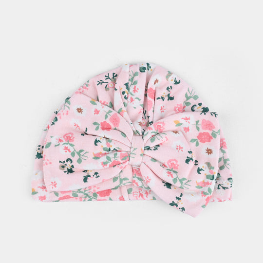 Baby Cap/Hat Flower & Bow Pack Of 2