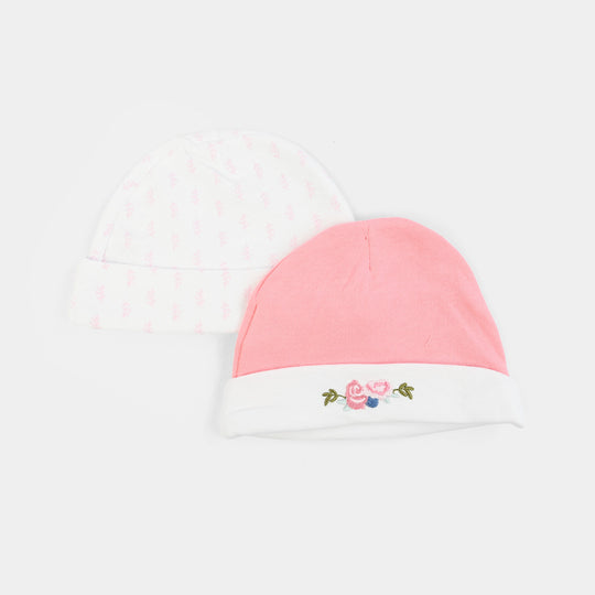 Pack OF 2 Baby Cap/Hat Set