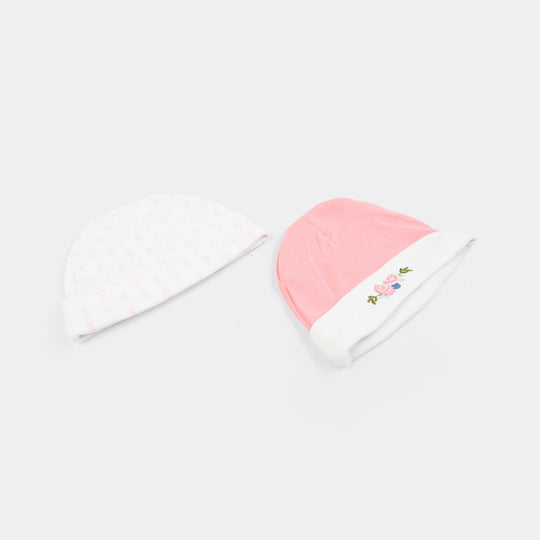 Pack OF 2 Baby Cap/Hat Set