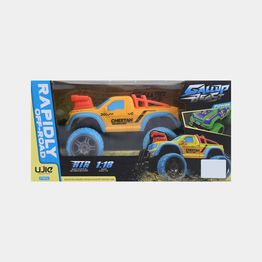 Beast Rapidly Off-Road 1:18 Scale RC Monster Truck