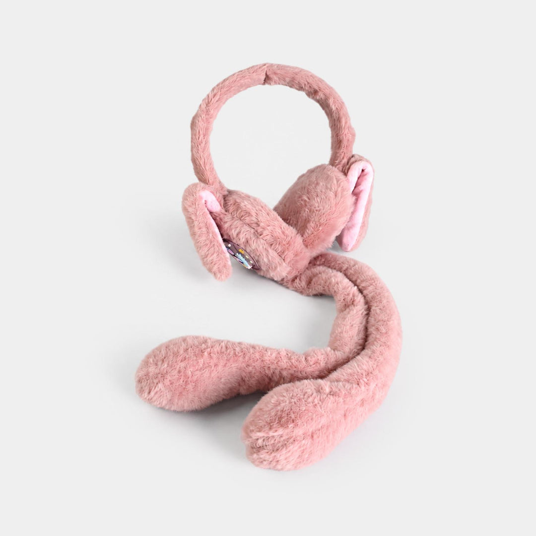 Interactive Moving Ear Plush Winter Earmuffs