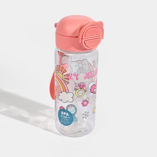 Character Water Bottle (Plastic) | 450Ml