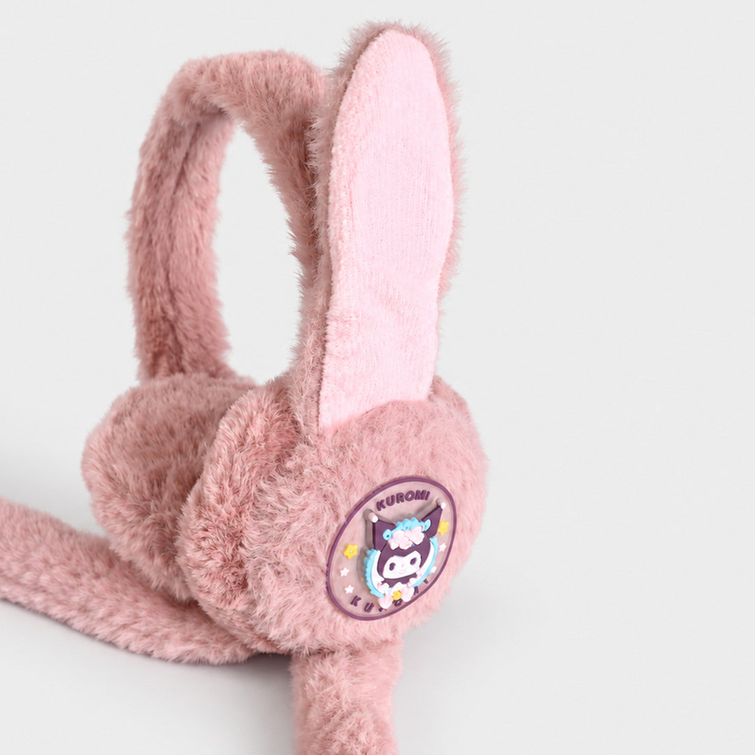 Interactive Moving Ear Plush Winter Earmuffs