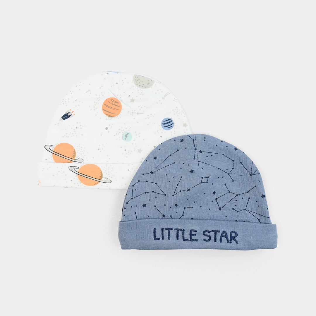 Pack OF 2 Baby Cap/Hat Set