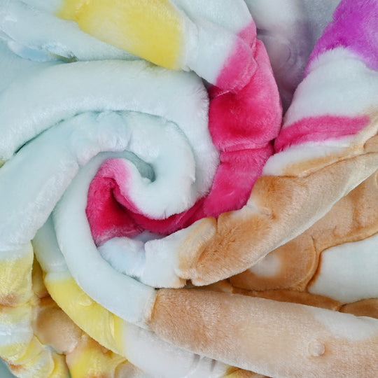 Baby Mora Mink Zipper Plush Blanket