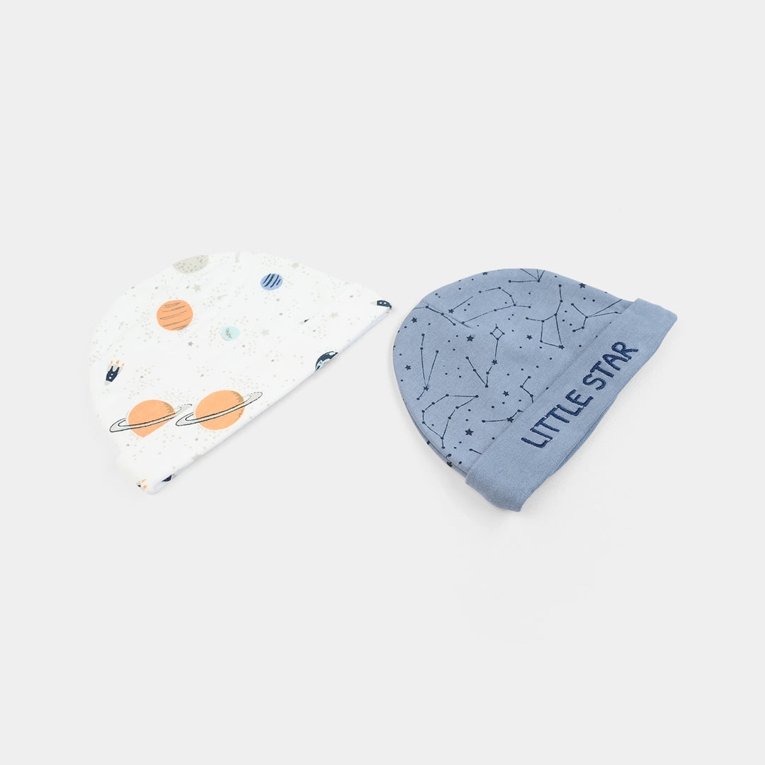 Pack OF 2 Baby Cap/Hat Set