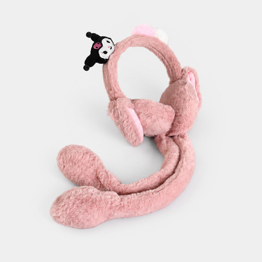 Interactive Moving Ear Plush Winter Earmuffs