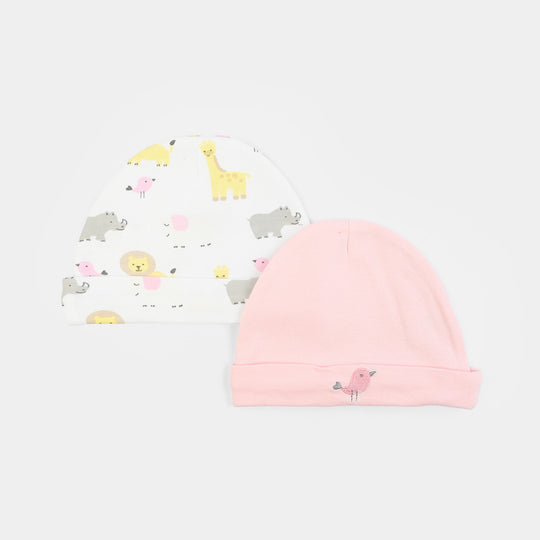 Pack OF 2 Baby Cap/Hat Set