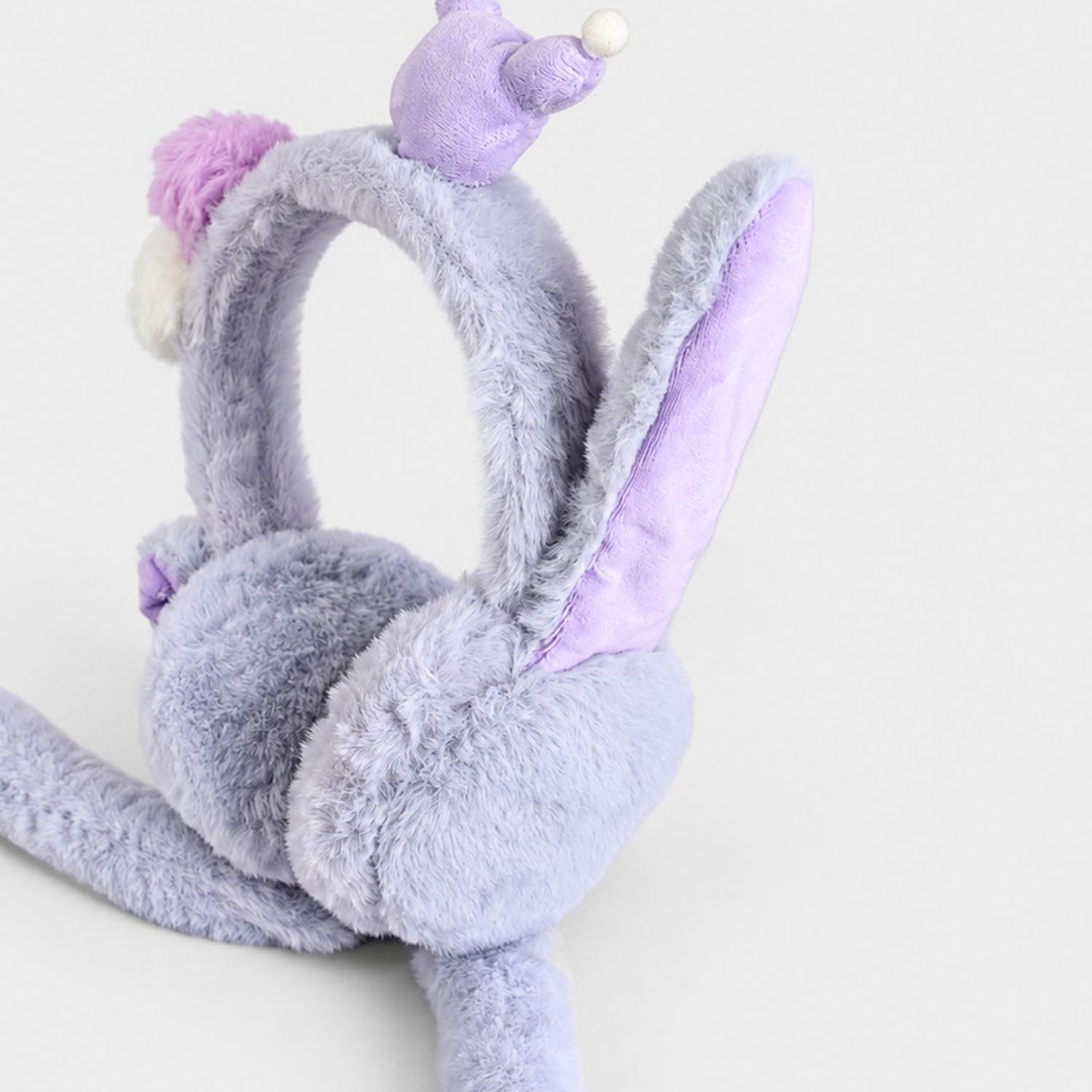 Interactive Moving Ear Plush Winter Earmuffs