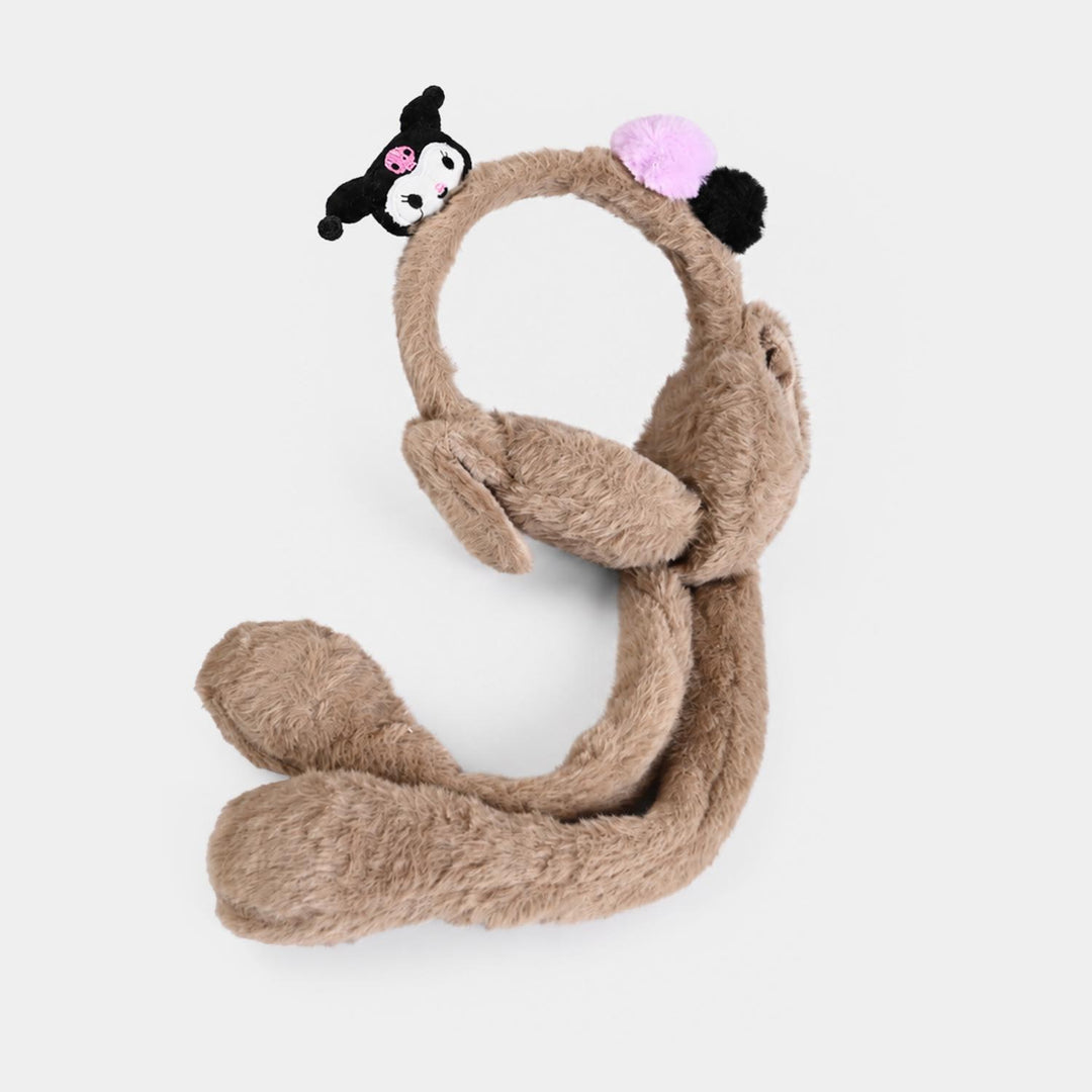 Interactive Moving Ear Plush Winter Earmuffs