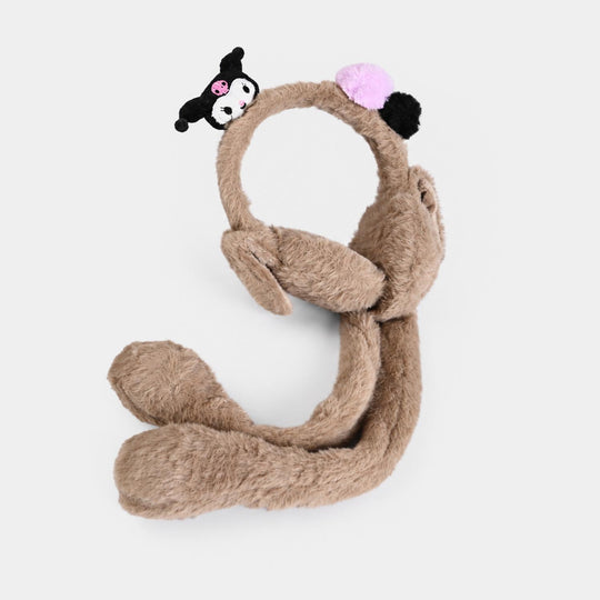 Interactive Moving Ear Plush Winter Earmuffs