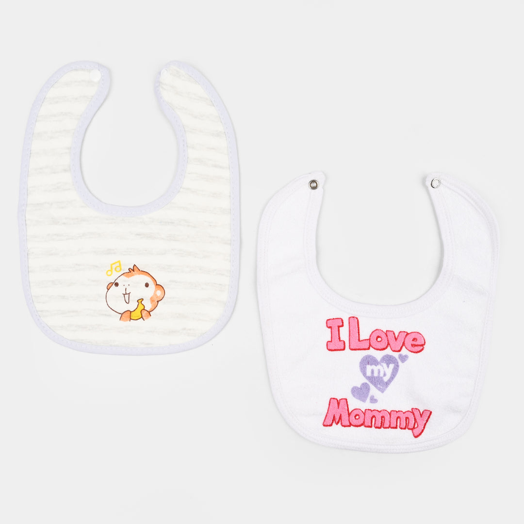 Baby Bibs Pack of 2PCs | 3-6M