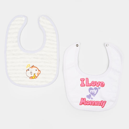 Baby Bibs Pack of 2PCs | 3-6M
