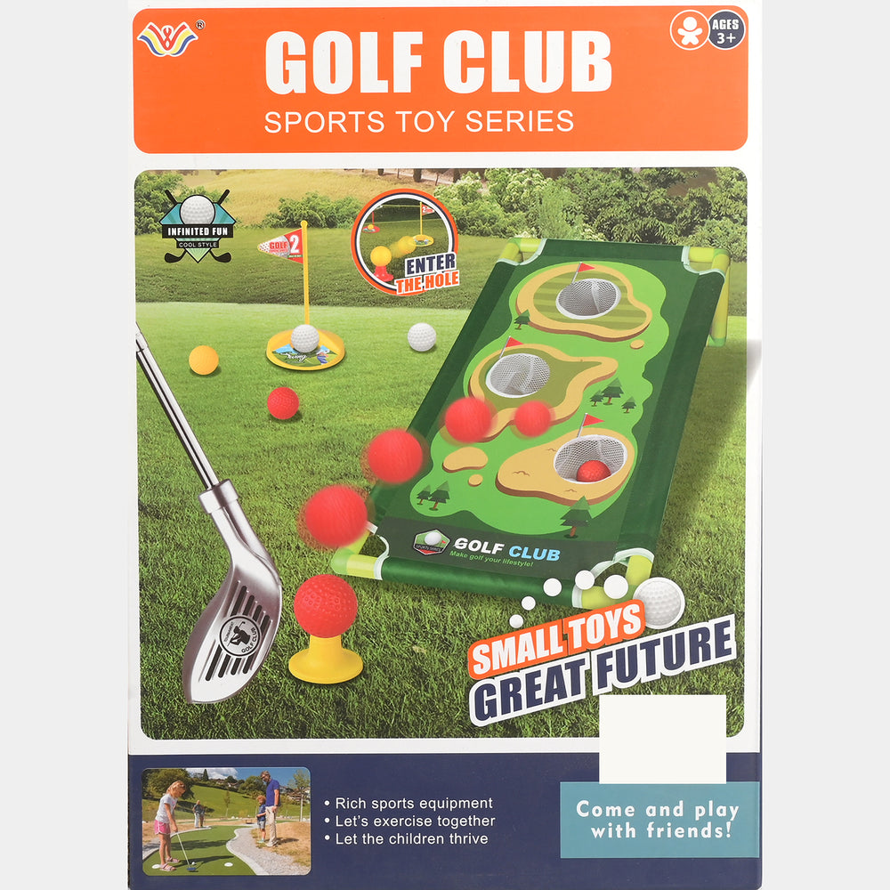 Golf Play Set Indoor-Outdoor For Kids